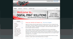 Desktop Screenshot of digital-print-solutions.com